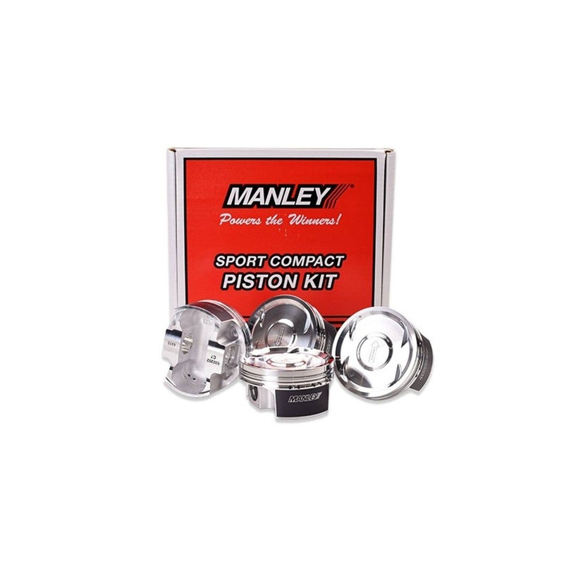 Manley Platinum Forged Pistons Subaru WRX EJ255 75mm De-Stroker Crank 100mm +0.5mm -6 cc 9.8:1