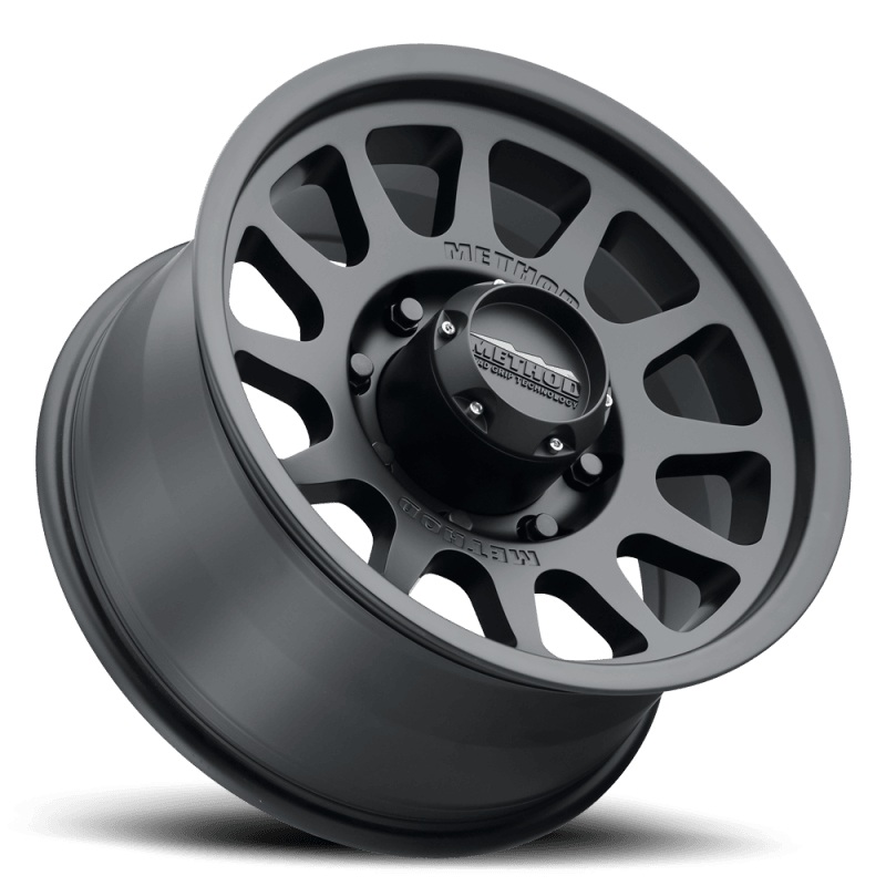 Method MR703 17×8.5 0mm Offset 8×170 130.81mm CB Matte Black Wheel