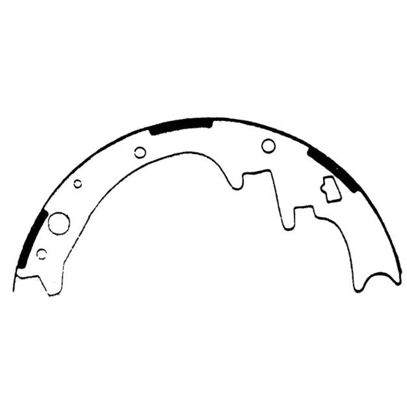Porterfield Brake Shoes for 1999 DODGE DAKOTA 4WD 10” Rear Shoe
