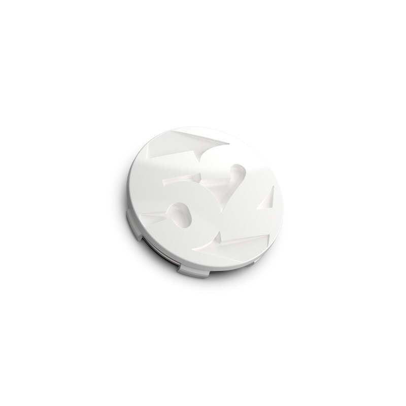 fifteen52 65mm Snap In Center Cap Single for Rally Sport/MX/SV Wheels – Rally White (Gloss White)