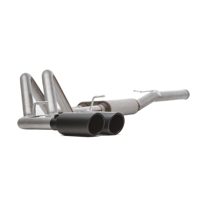 Gibson 11-14 Ford F-150 SVT Raptor 6.2L 2.5in Cat-Back Dual Sport Exhaust – Black Elite