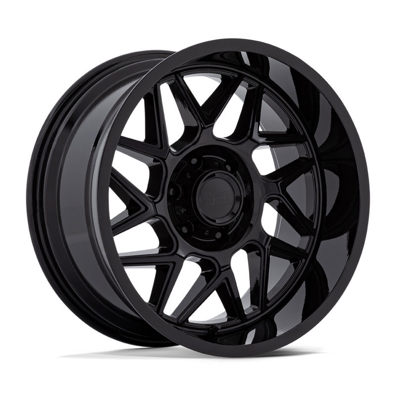 Moto Metal Wheels MO812 Turbine 20″ 8×180 Gloss Black