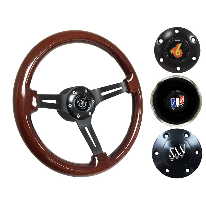 1969-89 Buick Steering Wheel Kit | Walnut Wood | ST3027