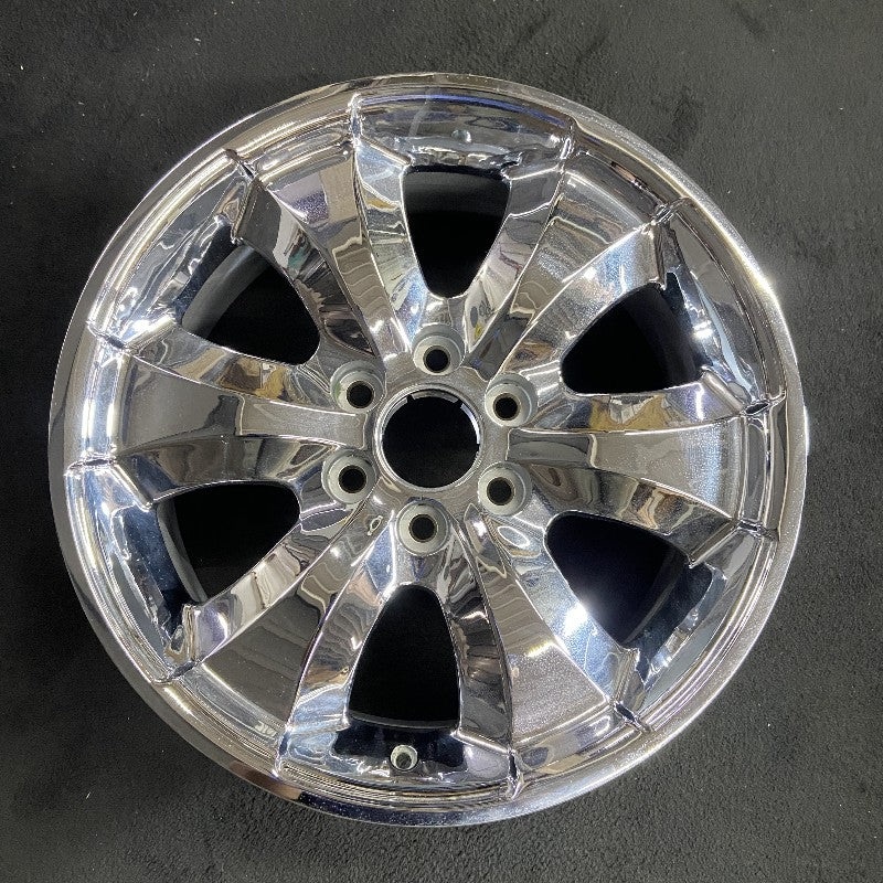 20″ AVALANCHE 1500 06 20×8.5 polished 6 spoke single spokes flared Original OEM Wheel Rim