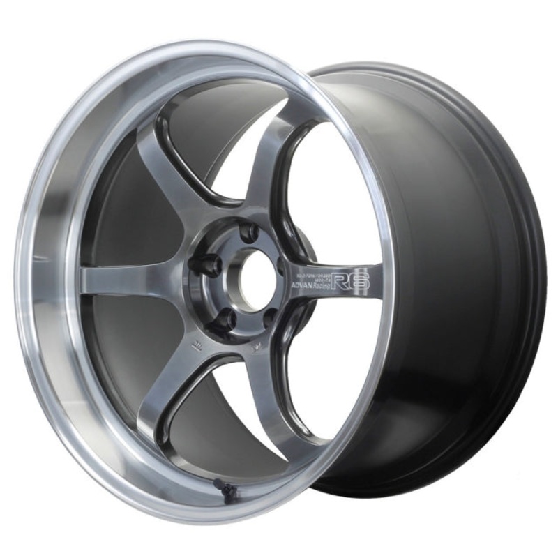 Advan Racing R6 Wheel – 20×10.5 +24 | 5×114.3 | Machining & Racing Hyper Black