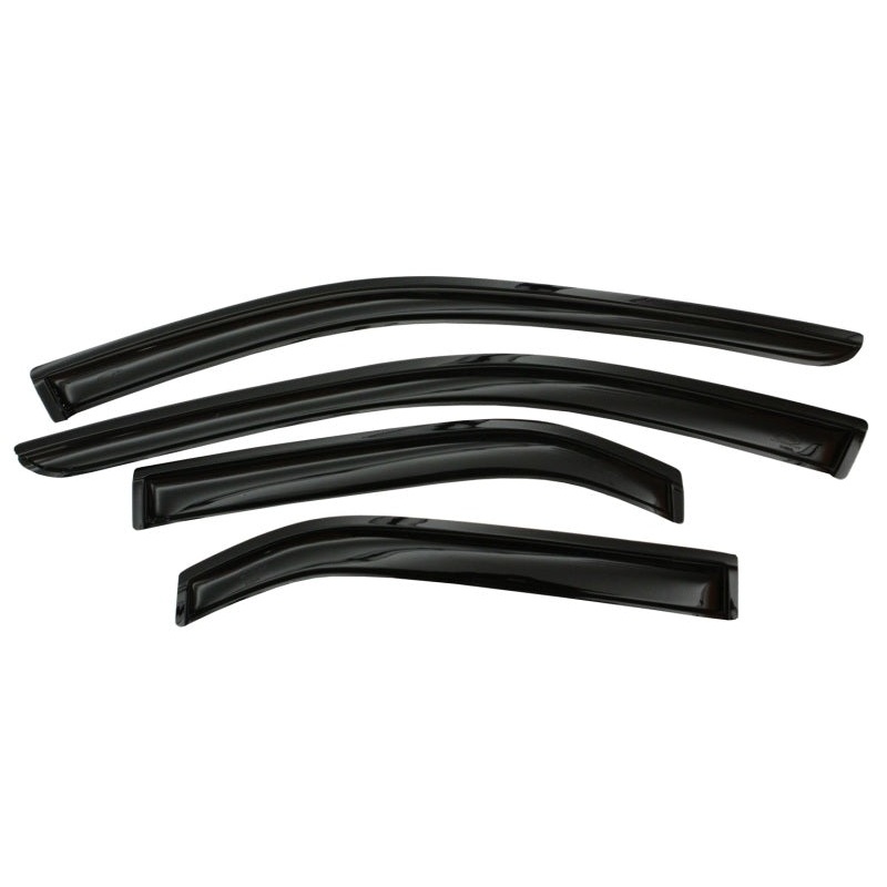 AVS 20-21 Toyota Highlander Ventvisor Outside Mount Deflectors 4pc – Smoke