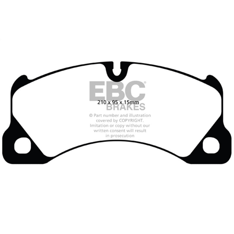 EBC 10+ Porsche Cayenne 3.0 Supercharged Hybrid Bluestuff Front Brake Pads