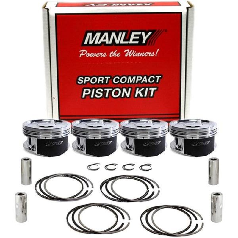 Manley Platinum Series Piston Subaru BRZ Scion FR-S FA20 4U-GSE Grade B 86.00mm STD 10.0:1 DISH