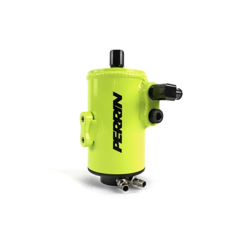 PERRIN 02-07 Subaru WRX/STi Air Oil Separator Kit – Neon Yellow