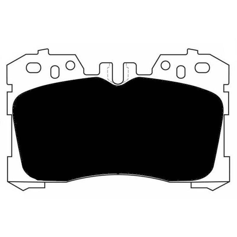 Porterfield Brake Pads for 2013 LEXUS LS 460