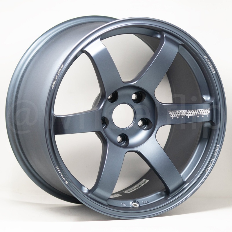 Volk Racing TE37 Saga S-Plus 18×9.5 +20 5×120 Matte Blue Gunmetal (SET)