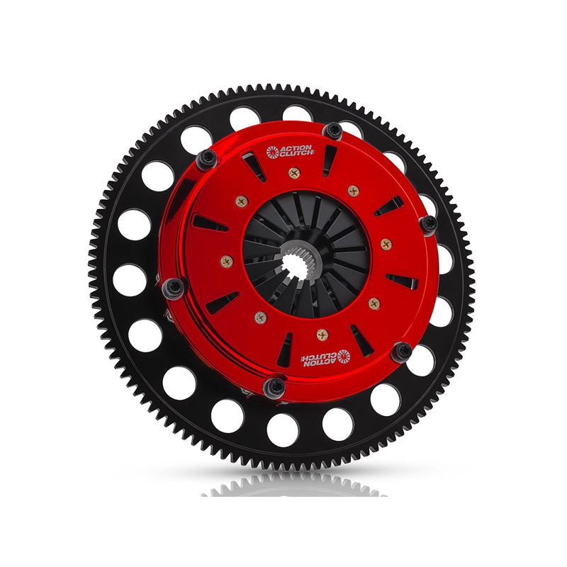 Action Clutch ACR-2212-S 7.25in Sprung Twin Disc Race Kit for Acura TSX 2009-2014 2.4L (K24) Includes Chromoly Flywheel