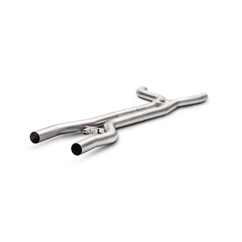 Akrapovic 15-17 Porsche Cayenne GTS (958 FL) Evolution Link Pipe Set (Titanium)