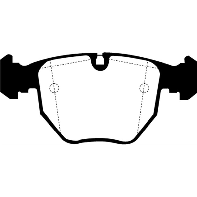 EBC 01-03 BMW 530i 3.0 (E39) Greenstuff Front Brake Pads