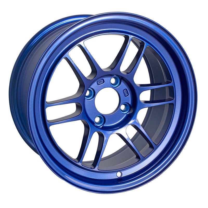 Enkei RPF1 15×8 4×100 28mm Offset 5 Hub Bore Victory Blue Wheel – 11.64Lbs (MOQ 40)