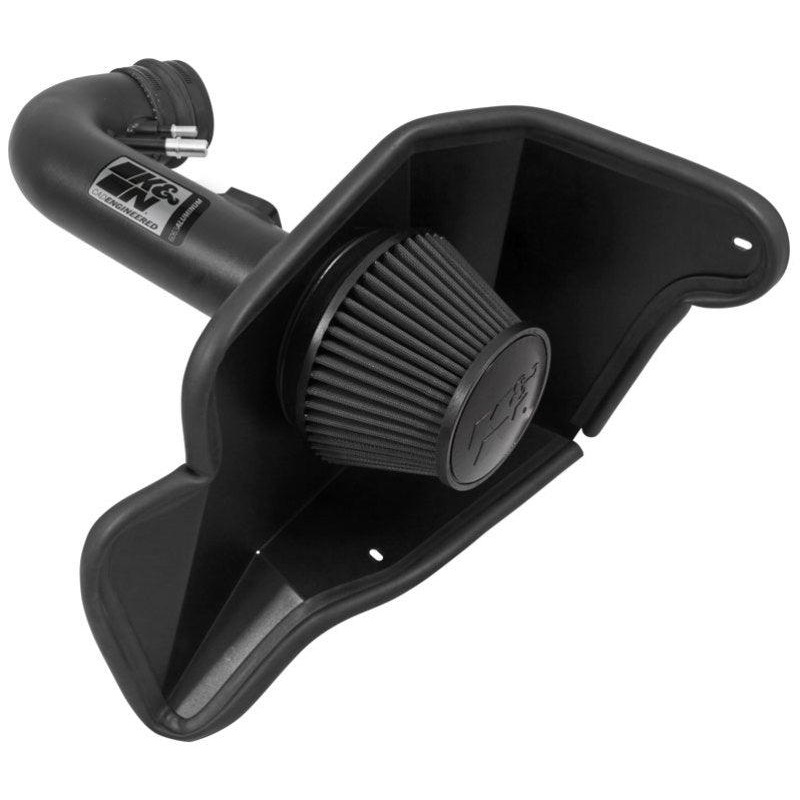 K&N 2015 Ford Mustang GT 5.0L V8 Black Performance Intake Kit