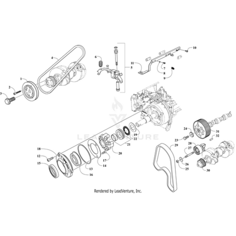 Thrust Washer by Arctic Cat