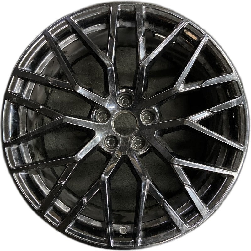 19″ AUDI R8 17-18 20×8.5 frt 20 spoke titanium finish Original OEM Wheel Rim
