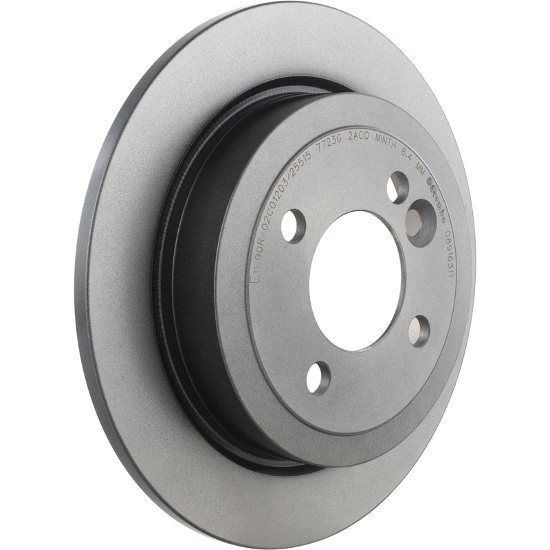 PRIME UV Coated Rear Disc Brake Rotor – 08.9163.11