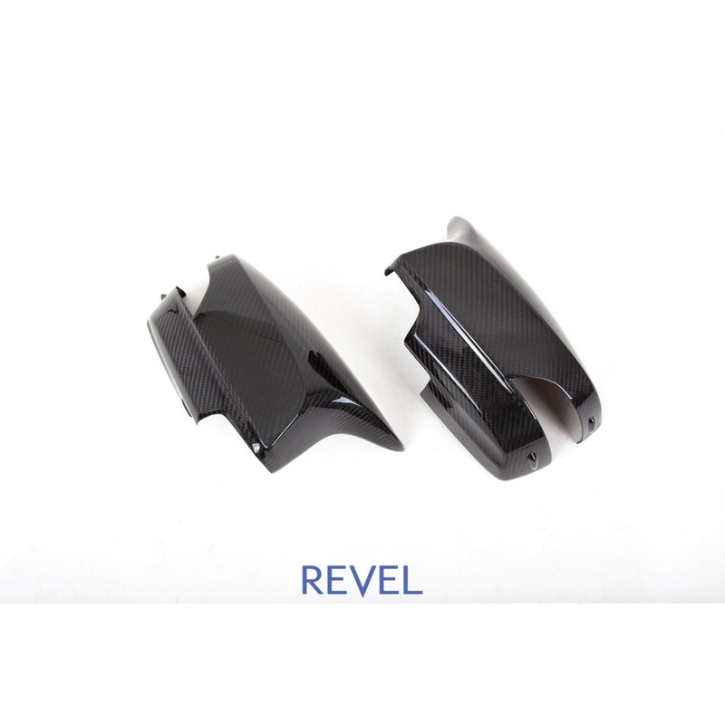 Revel [15-21 WRX/STI] GT Dry Carbon Complete Side M-Style Mirror Cover Set | 1TR4GT0AS23
