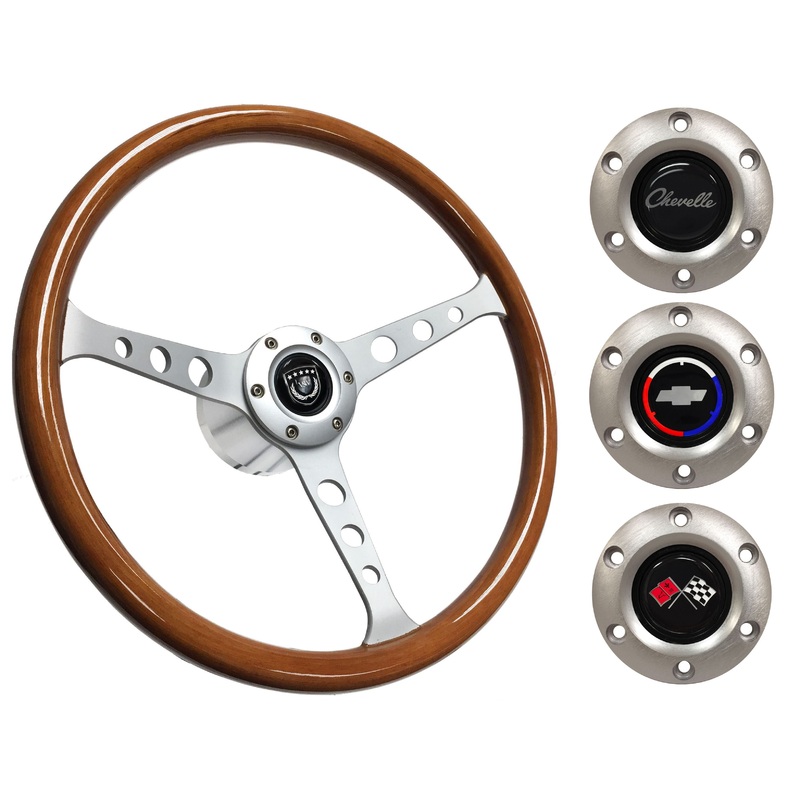 1969-77 Chevelle Steering Wheel Kit | Classic Wood | ST3578