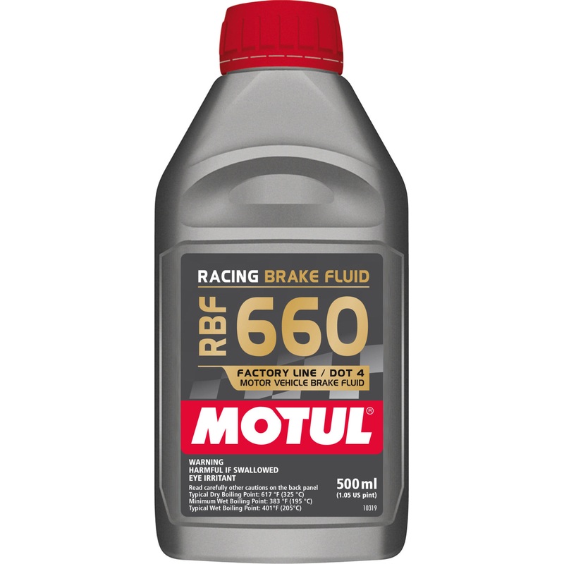 Motul 1/2L Brake Fluid RBF 660 – Racing DOT 4
