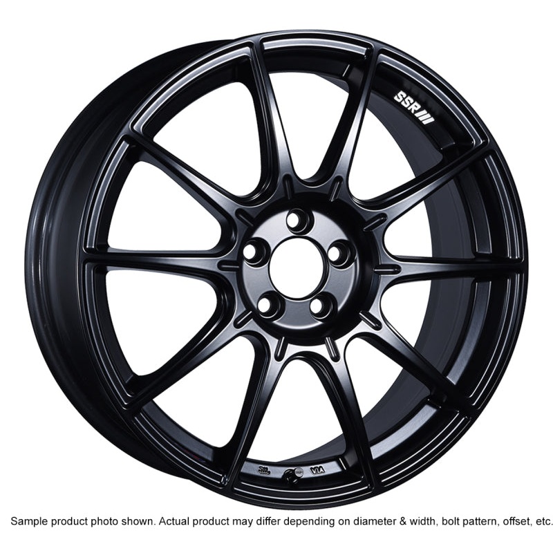 SSR GTX01 19×8.5 5×114.3 45mm Offset Flat Black Wheel
