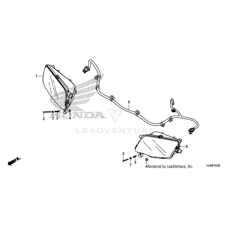 Sub-Harness, Headlight by Honda