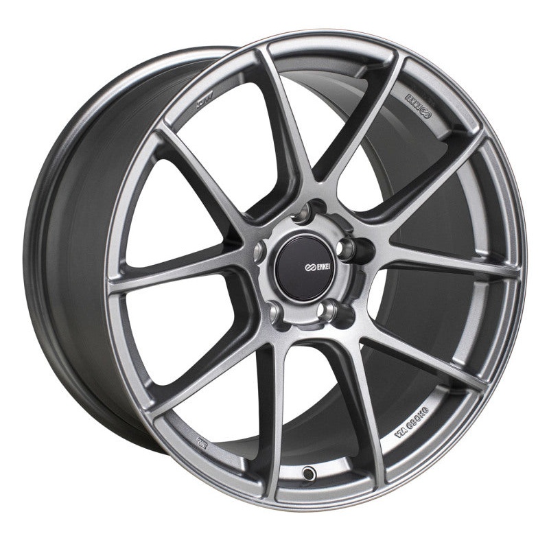 Enkei TS-V 17×8 5×114.3 45mm Offset 72.6mm Bore Storm Grey Wheel