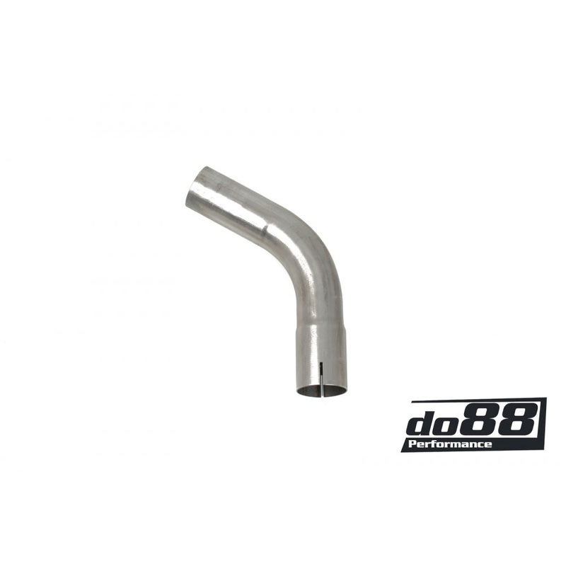 Exhaust pipe steel 60 degree 1,75” (45mm)