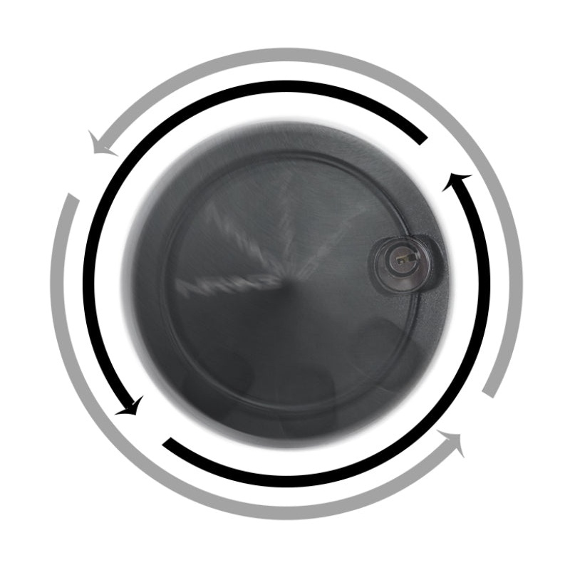 NRG Quick Lock V2 w/Free Spin – Black (Will Not Work w/Thin Version QR or Quick Tilt System)