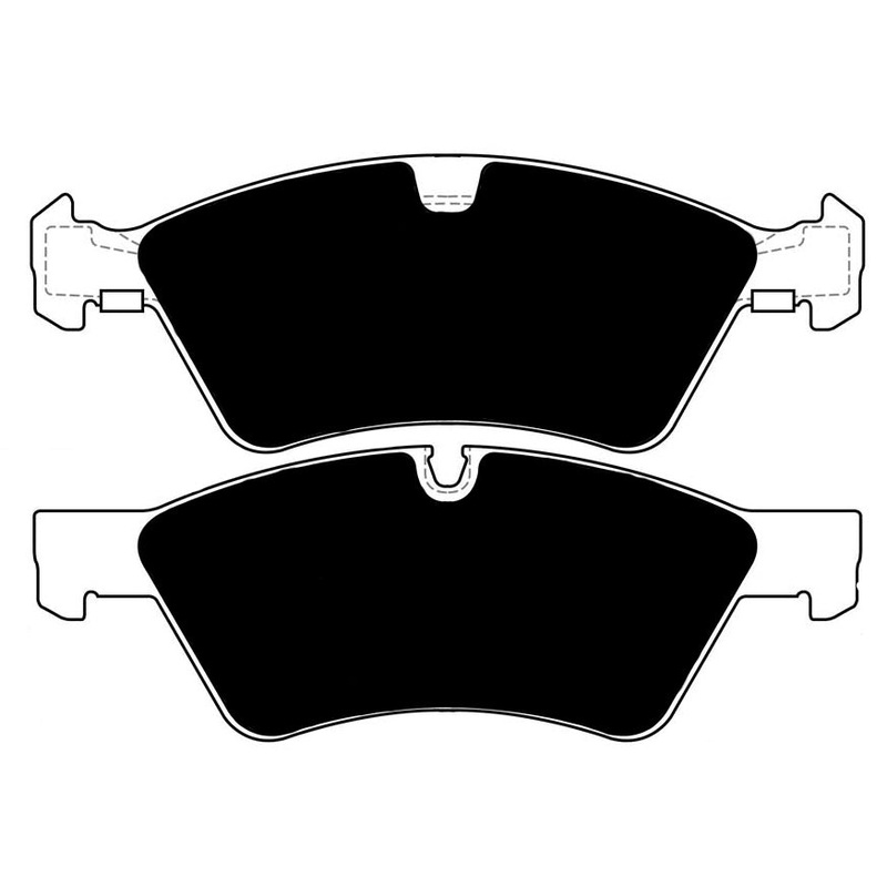 Porterfield Brake Pads for 2009 MERCEDES-BENZ ML320 CDI/BlueTEC