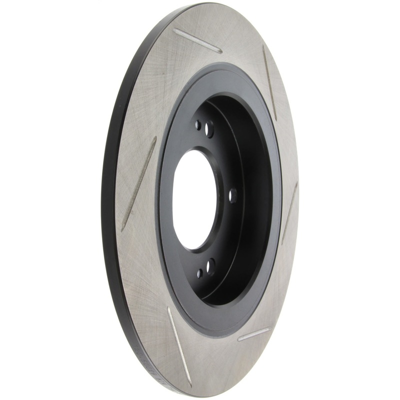 StopTech Slotted Sport Brake Rotor 13-15 Kia Optima w/ Electric Parking Brake – Rear Passenger Side