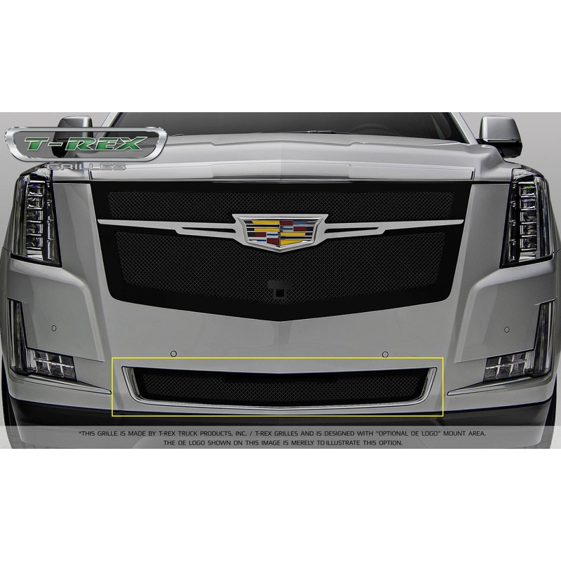 T-Rex Upper Class Bumper Grille Replacement 2015-2016 Cadillac Escalade (Black)