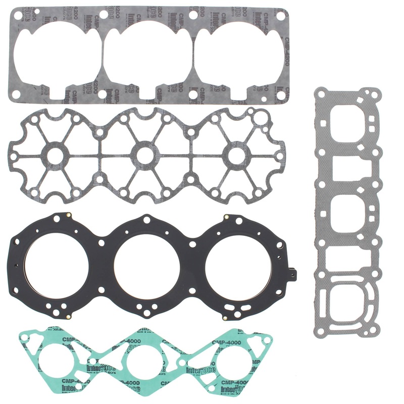Vertex 610606 Pistons 97-99 GP 1200 Wave Runner/99-04 SUV 1200 Wave Runner Top End Gasket Kit