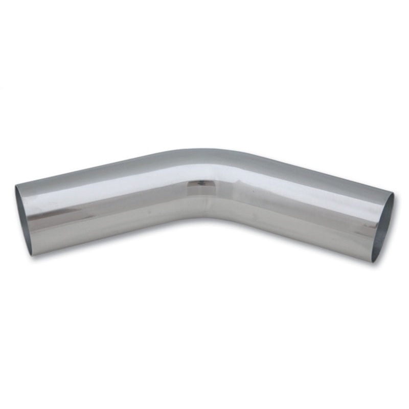 Vibrant 5in OD T6061 Aluminum Mandrel Bend 45 Degree – Polished