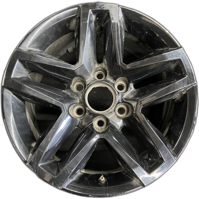 18″ SIERRA 1500 PICKUP 19 18×8.5 10 spoke black opt RD1 Original OEM Wheel Rim