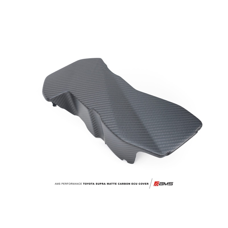 AMS Performance Carbon Fiber Engine Management Cover | 2020-2026 Toyota Supra 3.0L (AMS.38.06.0003-1)