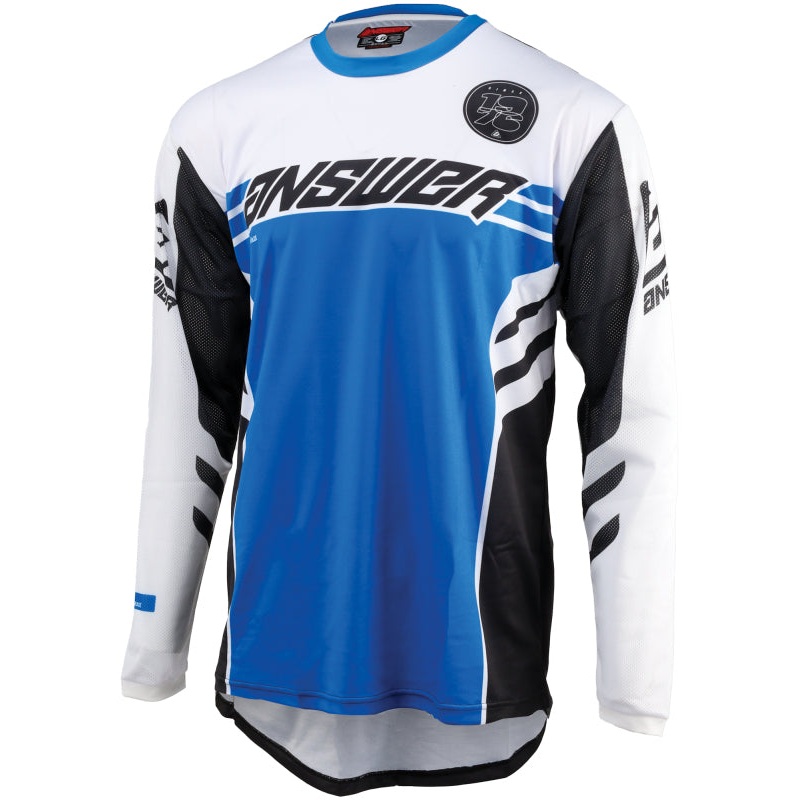 Answer 25 Arkon Nitrus Jersey Blue/Black/White – Large
