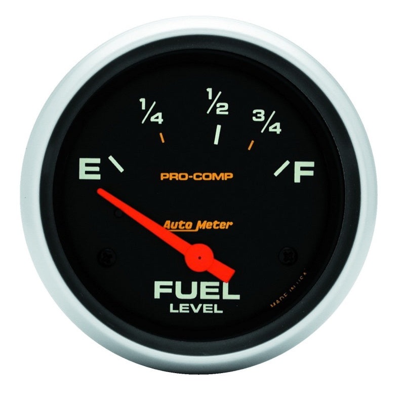 Autometer Pro-Comp 2-5/8in 73E/8-12 F Ford Short Sweep Electronic Fuel Level Gauge