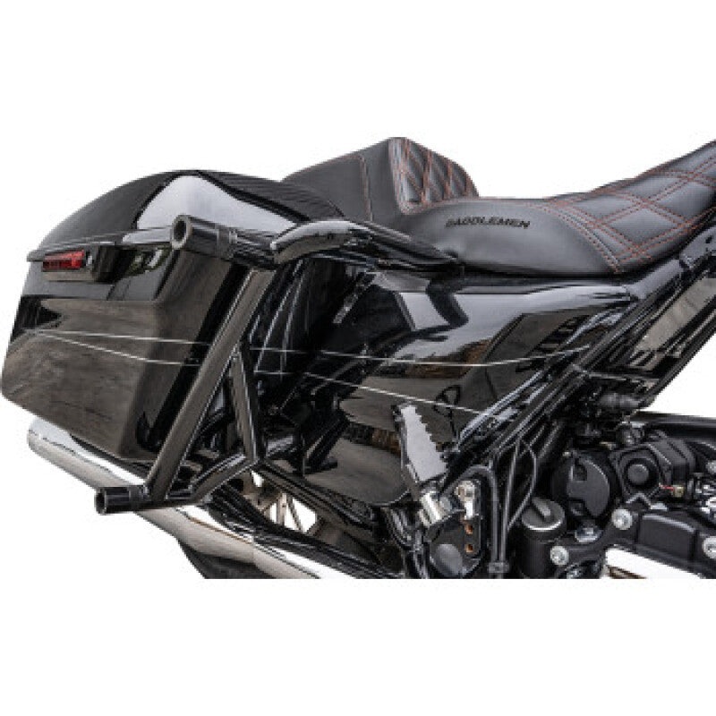 Burly Brand  14-Up Touring Brawler Kit Front and Rear – Black