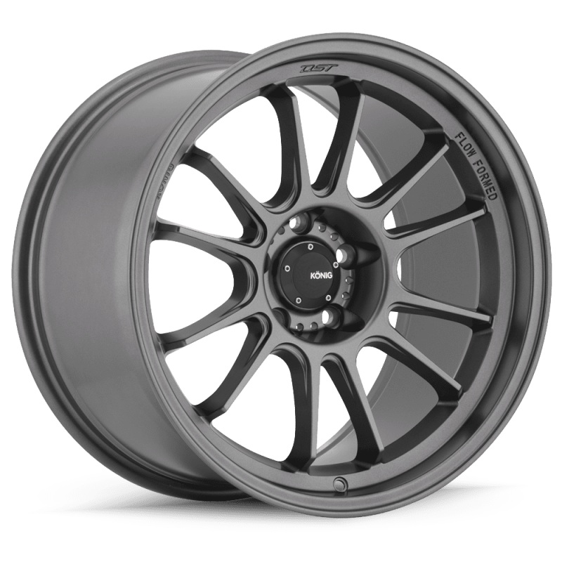 Konig Hypergram 19X8.5A 5X120 ET32 Matte Grey Flow Formed
