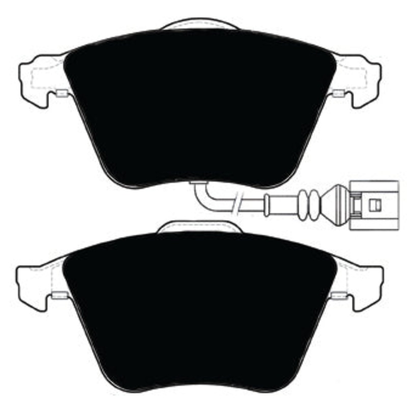 Porterfield Brake Pads for 2012 AUDI TT Quattro – TTS 2.0L Turbo