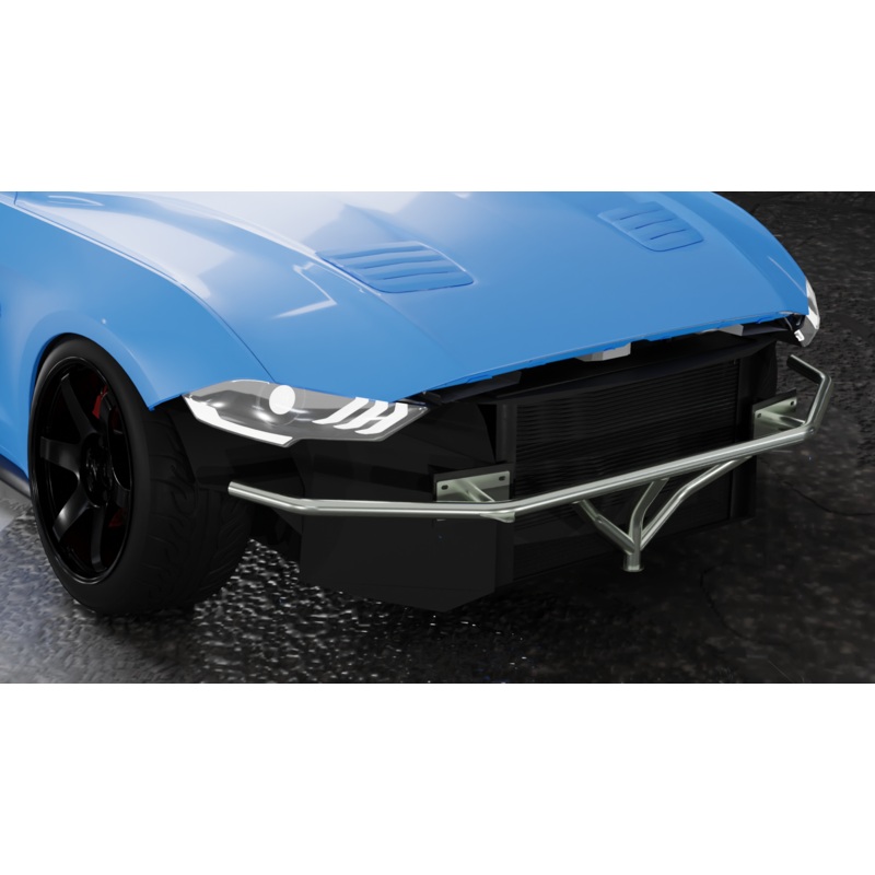 True Focus Fabrication – Ford Mustang S550 (2018-2023) – Standard Front Bash Bar