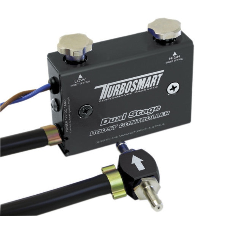 Turbosmart Dual Stage Boost Controller – Black | Universal   (TS-0105-1002)