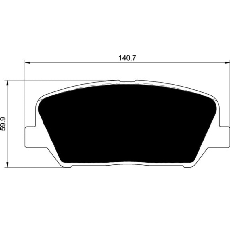 Porterfield Brake Pads for 2018 HYUNDAI VELOSTER Turbo