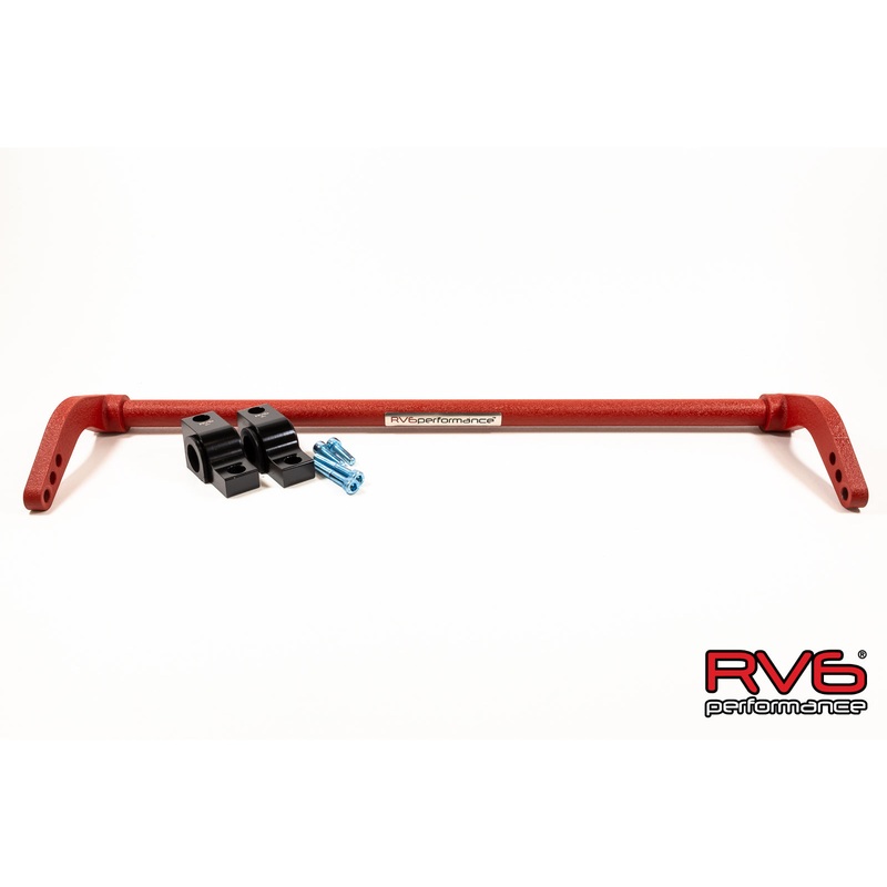 RV6 Performance 2016+ Civic Adjustable Chromoly Rear Sway Bar (25.4mm)