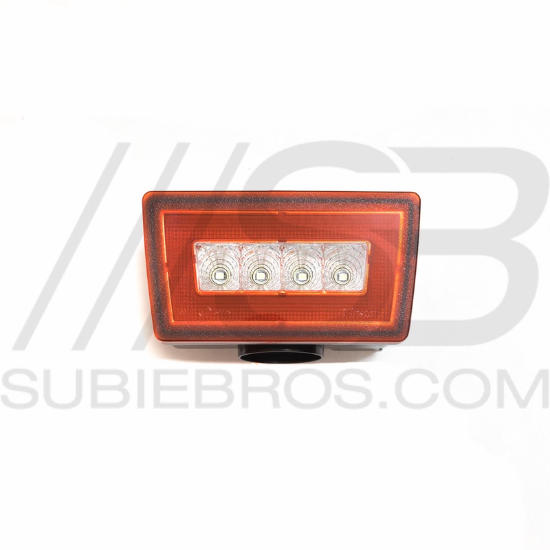 Sp3c Built Multifunction Rear LED Fog Light Kit – Red – 15-18 WRX/STI