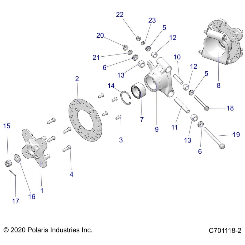 Standard Bushing, Suspension, M by Polaris