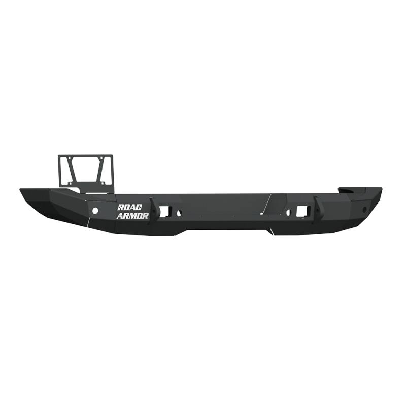 Road Armor 18-20 Jeep Wrangler JL Stealth Rear Bumper Full Width w/Tire Carrier Hole – Tex Blk
